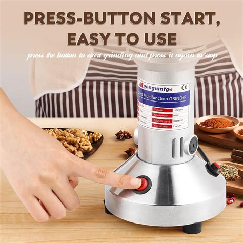 Moongiantgo G Grain Grinder Mill Electric Spice Grinder W