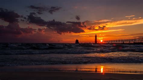 Landscape People Sunset Sea Nature Shore Sand Reflection Sky