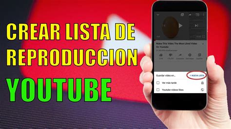 Como Crear Lista De Reproduccion Youtube En La App De Youtube