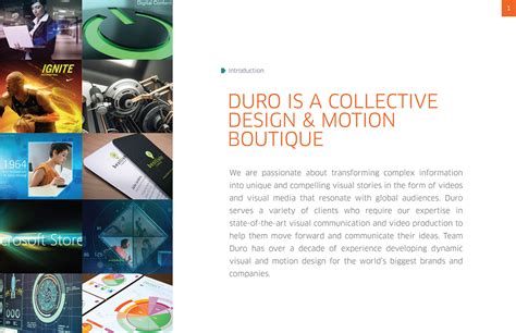 Duro Pitch Deck Behance