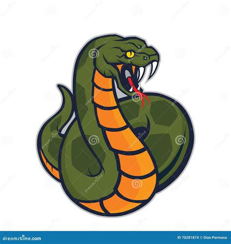 Viper Snake Baring Its Fangs Royalty Free Stock Photography