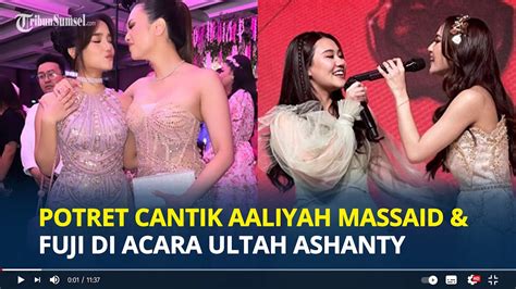 POTRET Cantik Aaliyah Massaid Dan Fuji Saat Hadir Di Ulang Tahun