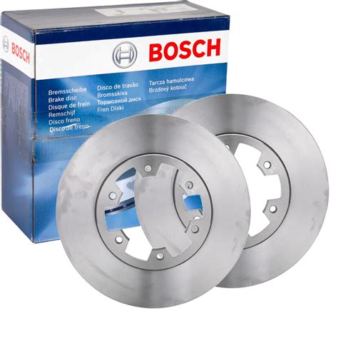 2X BOSCH BREMSSCHEIBEN 277mm BELÜFTET INNENBELÜFTET VORNE PASSEND FÜR FORD