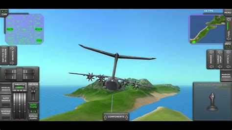 Turboprop Flight Simulator Gameplay A Destination To Cliffs Airport