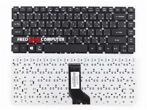 Keyboard คีย์บอร์ด Acer Nitro 5 An515 55 An515 44 Black สีดำ ไทยอังกฤษ มีไฟ