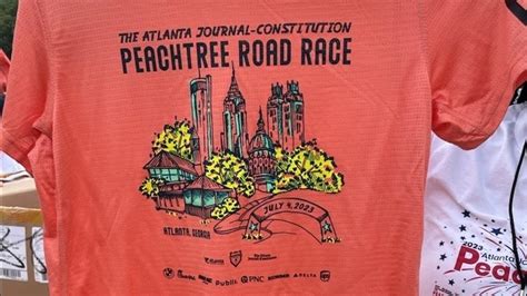 How to enter Peachtree Road Race t shirt design competition | 11alive.com