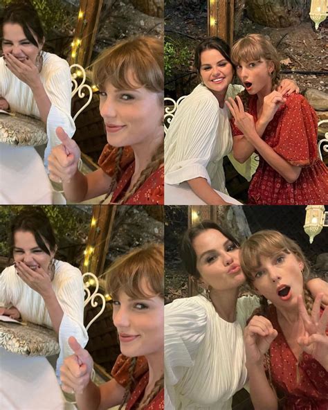 Selenurrr 🧕🏻🌙 On Twitter Rt Buzzingpop Taylor Swift Reunites With Selena Gomez To Celebrate