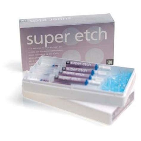 SD 8100045 SDI Super Etch Bulk Kit 2ml Syringes 10 Pack And 50