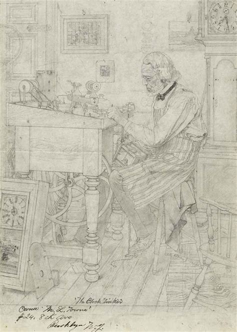 A Drawing Of A Man Sitting At A Table