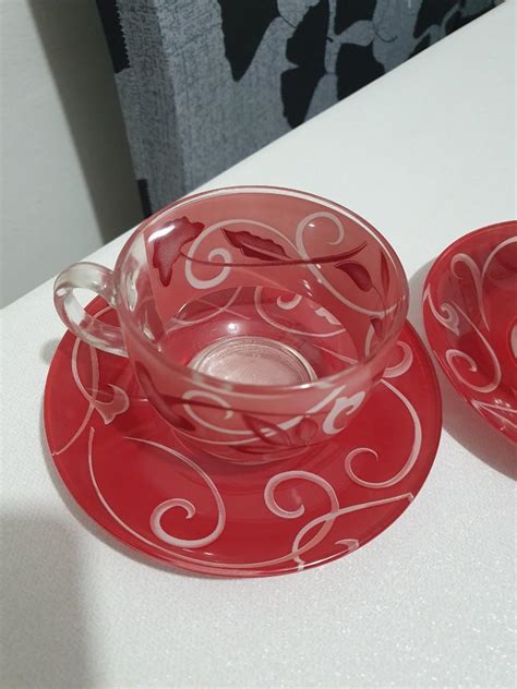 Luminarc Cups And Saucers Furniture And Home Living Kitchenware