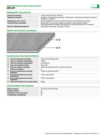 El Archivo De Datos Tecnicos En PDF Manualzz