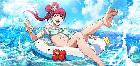 Rule 34 Beach Bikini Bleach Bleach Brave Souls Dokugamine Riruka Feet Legs Official Art Red