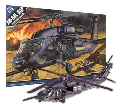 Helicoptero Ah 60l Dap Black Hawk 1 35 Academy 12215 Enorme Envío gratis