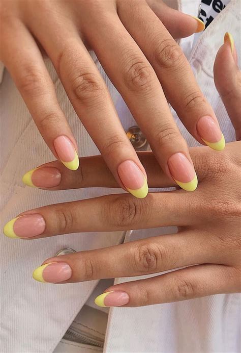 25 Cute Coloured French Tip Nail Ideas