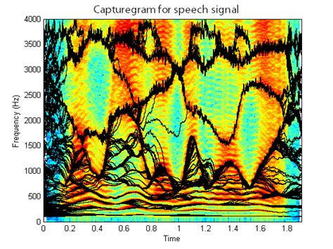 Capturegram Superposed On A Spectrogram Black Lines Show Frequency Download Scientific Diagram