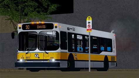 ROBLOX MBTA Somerville Edition MBOC New Flyer D40LF 0910 Ex 0755