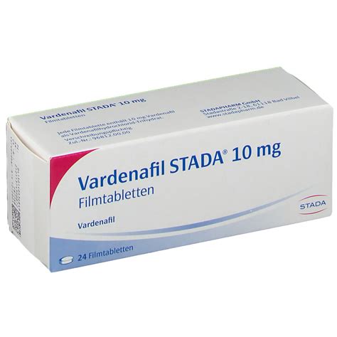 Vardenafil Stada Mg St Mit Dem E Rezept Kaufen Shop Apotheke