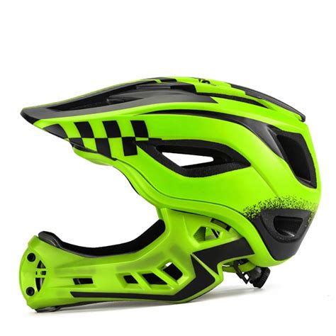 Kask rowerowy z ochroną szczęki szczękowy DZIECI 8564132717