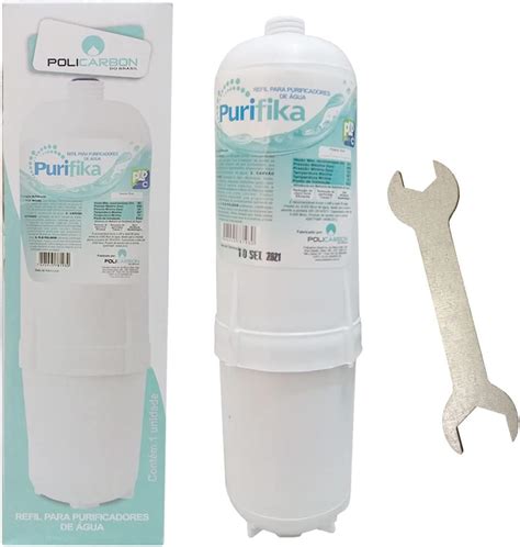 Refil Filtro Agua Purifika Compat Vel Purificador Soft Everest Lacrado