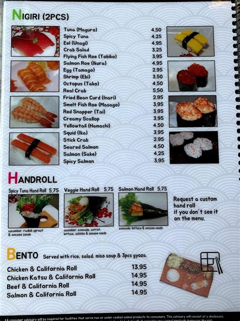 Menu At Yami Sushi And Teriyaki Restaurant Gresham Sw Highland Dr