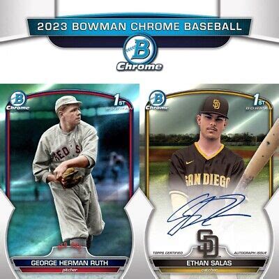 Bowman Chrome Baseball Base And Rc You Pick Set Builders