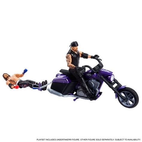 Wwe Wrekkin Slamcycle Vehicle And Undertaker Action Figure