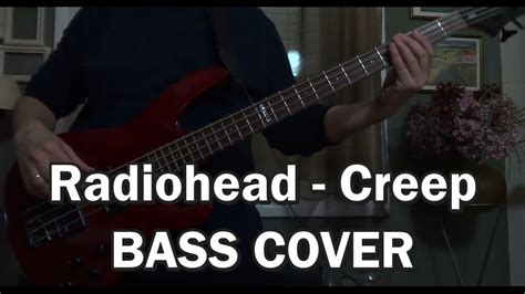 Radiohead Creep Bass Cover Backing Track Youtube