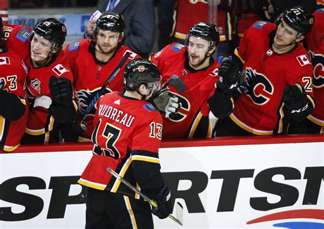 Johnny Gaudreau has 6 points as Flames scorch Devils 9-4