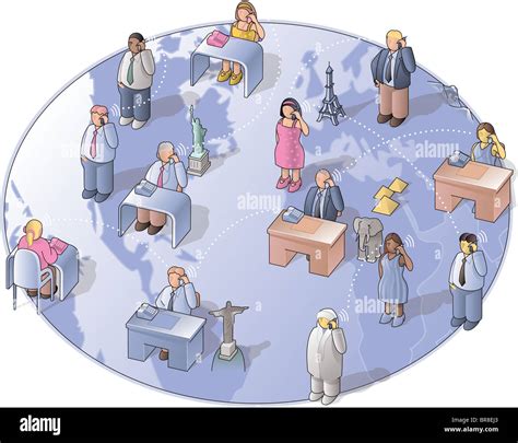 Personas De Diferentes Partes Del Mundo Participan En Las Llamadas