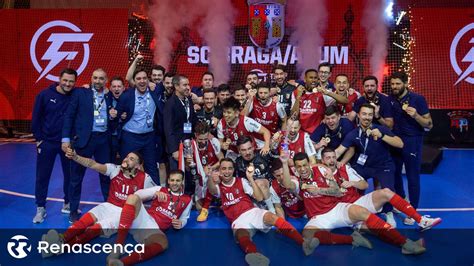 Braga goleia Benfica e está na final da Liga de futsal Renascença