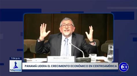 Teleprensa33 Cepal El Salvador Crecerá Económicamente 2 5 A