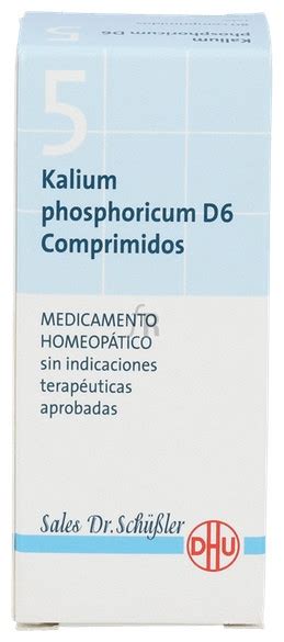 Comprar Kalium Phosphoricum Nº5 D6 80 Comp Dhu