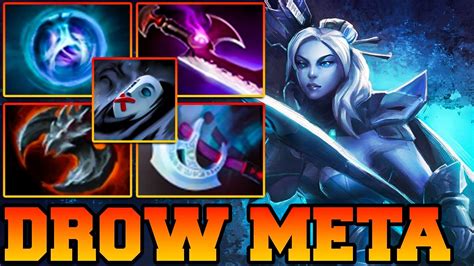 Drow Ranger Dota Late Game Monster Carry Meta Guide Build Pro