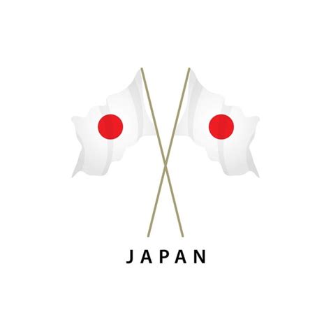 Japan Flags Vector Hd Images Japan Flag Vector Template Design