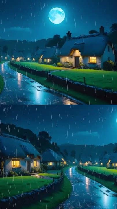 Rain For Sleep 😍😴 Beautiful Rainy Evening 🌧️☔ Rain Relaxing Night