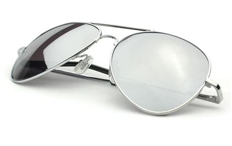 Ray Ban Sunglasses Ray Ban Aviator Sunglasses Deluxe Silver Mirror Lens