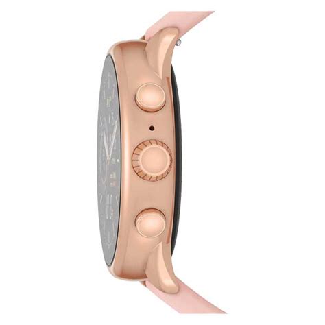 Buy Fossil Gen Wellness Edition Smartwatch Blush Silicone Rose Gold