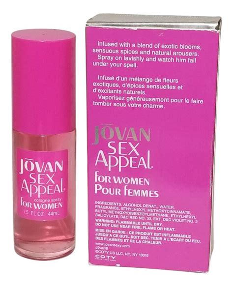 Sex Appeal For Women By Jōvan Cologne Reviews And Perfume Facts