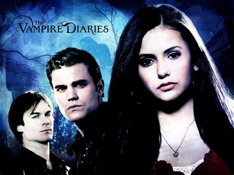 Stefan Elena And Damon The Vampire Diaries Wallpaper 8414994 Fanpop