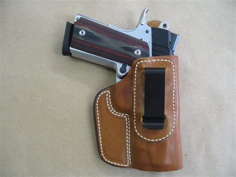 Amazon.com : Dan Wesson Compact 1911 IWB Leather In The Waistband ...