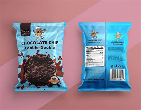 Chips packaging on Behance