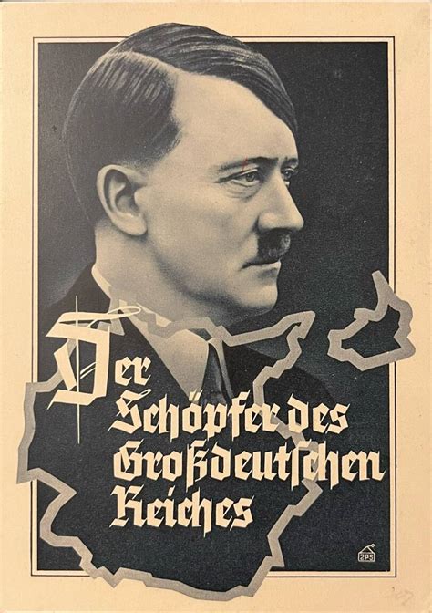 Drittes Reich Deutschland Postkarte Propaganda Prag Der