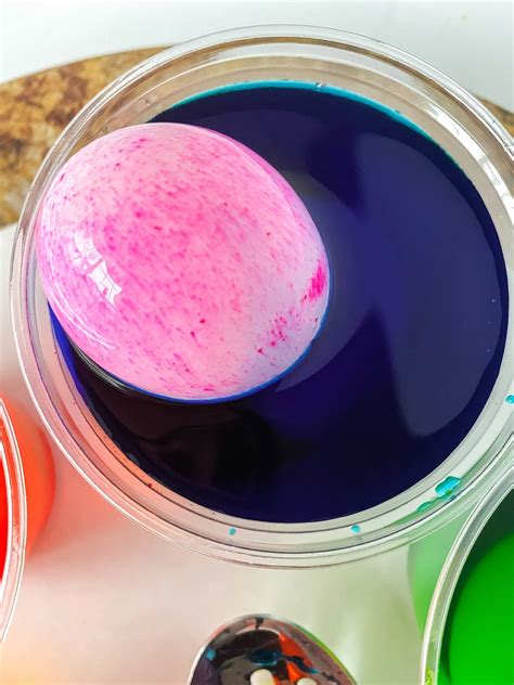 Easter Egg Dye With Vinegar And Food Coloring