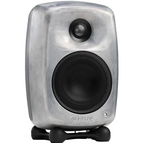 Genelec D Studio Monitor Raw Finish Drwm B H Photo