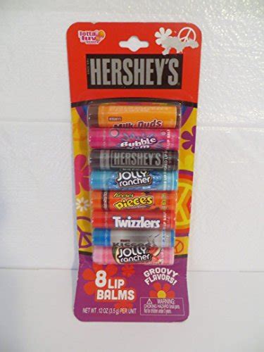 Buy Hersheys 8 Flavored Lip Balms Chapstick Milk Duds Bubble Yum Hersheys Milk Chocolate