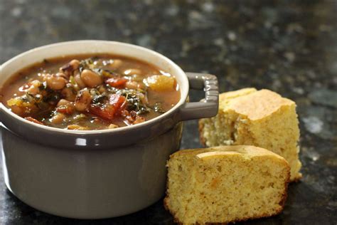 Black Eyed Peas And Greens Soup Recipe