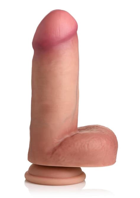 Buy Jock Dual Density Silicone Dildo With Balls 6in Vanilla Online