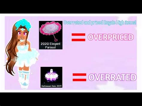 HOW ITEMS GET OVERRATED IN ROYALE HIGH YouTube