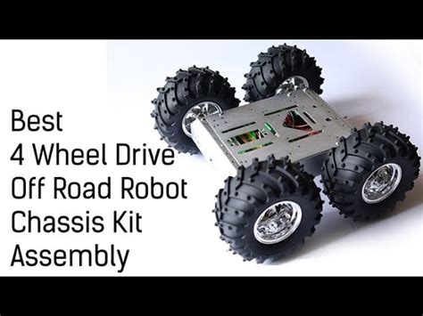 Unihobby Wheel Drive Platform Maximum Load 20kg Full Aluminum Alloy Robot Chassis 4wd Robot