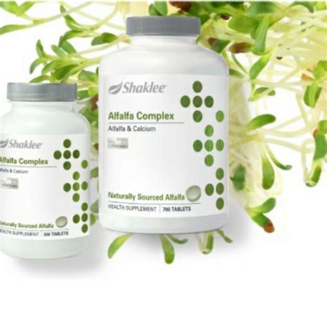 Shaklee Original Alfalfa Complex Alfalfa And Calcium Shopee Malaysia